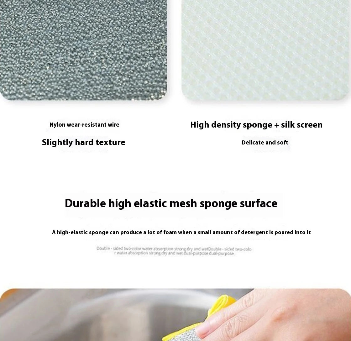 Dishwashing Sponge Reusable Washable Sponges