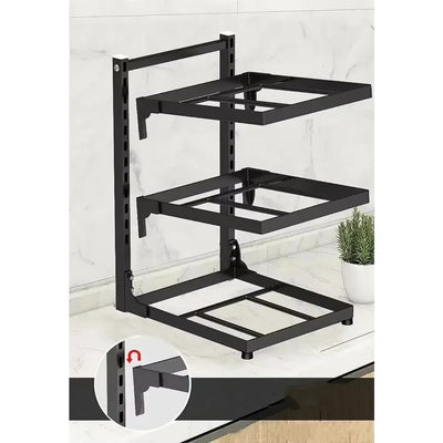 Multifunctional Kitchen Pot Storage Rack