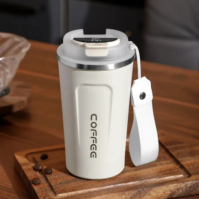 Smart Coffee Tumbler 510ml Stainless Steel