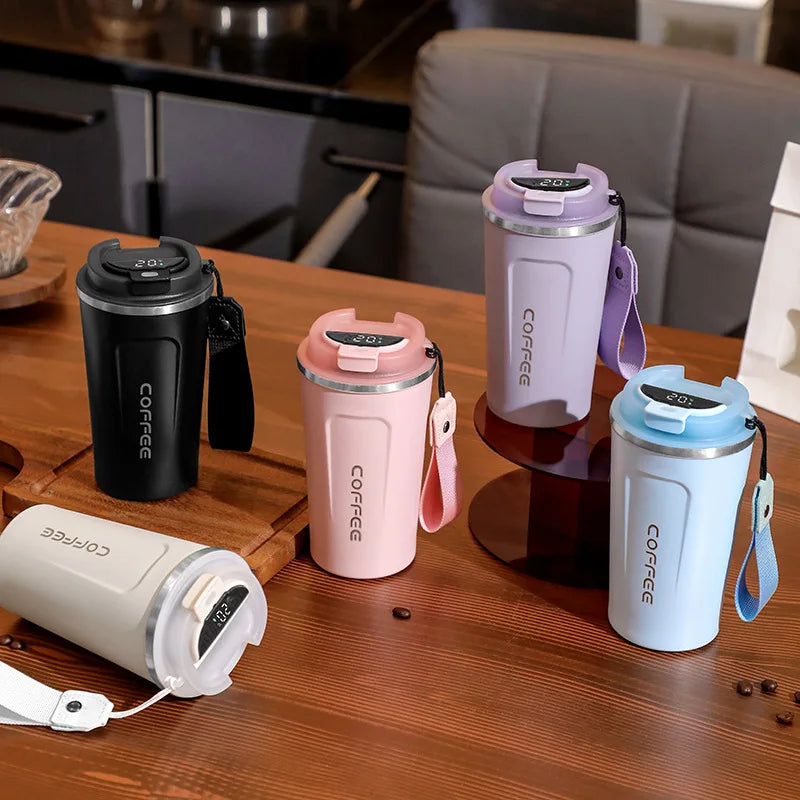 Smart Coffee Tumbler 510ml Stainless Steel