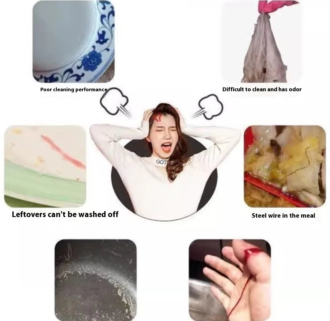 Dishwashing Sponge Reusable Washable Sponges